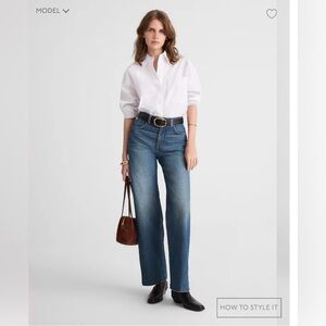 Madewell Straight Leg Jeans